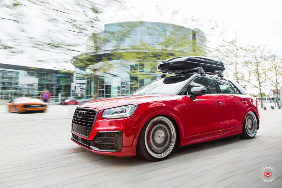  Audi Q2 on Vossen Wheels (ML-R2) 2017 года  (фото 43 из 128)